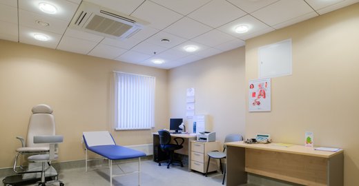 Прием педиатра в поликлинике на ленино