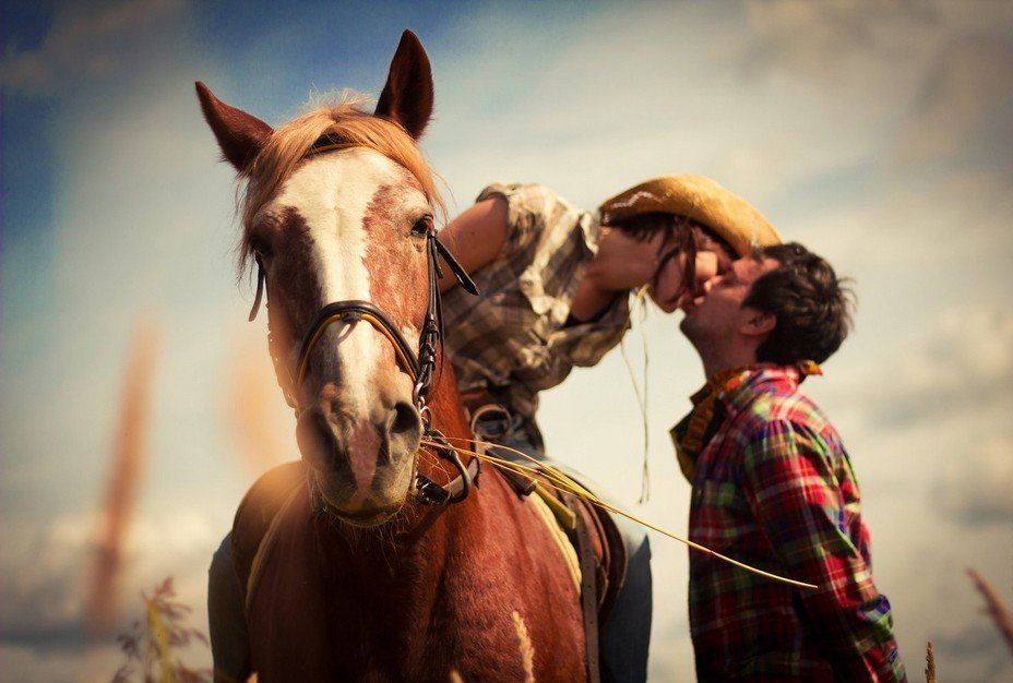 Pov cowboy couple