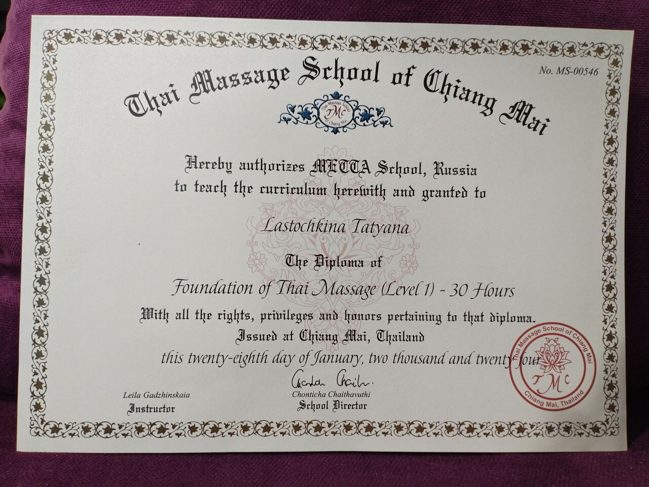 Татьяна Владимировна Ласточкина