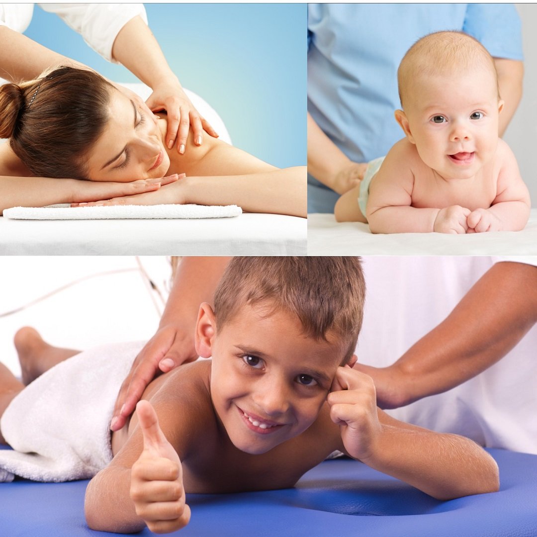 Акция на детский массаж картинки