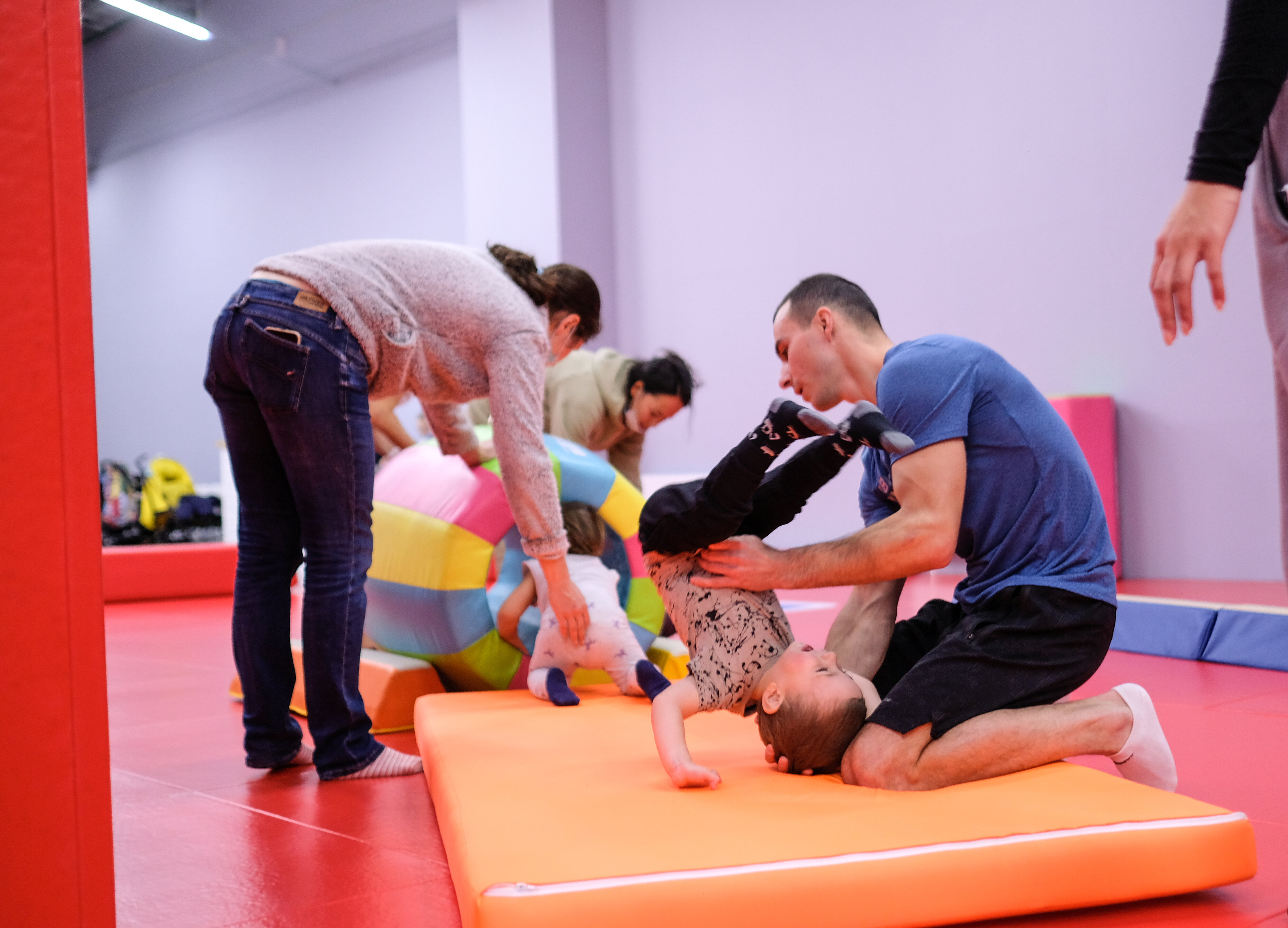 Детский джим. Baby Gym Крылатское.