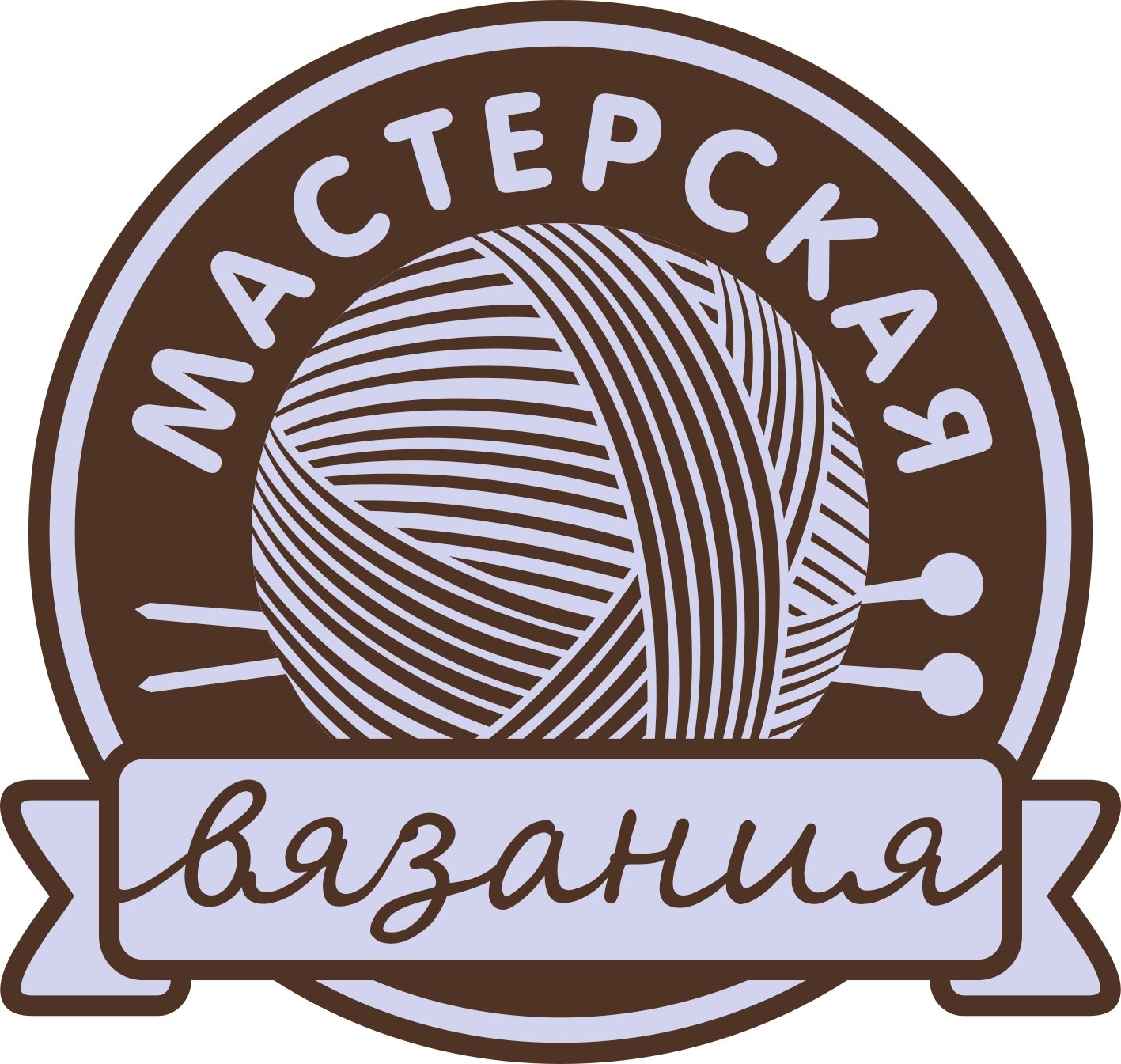 Логотип вязание