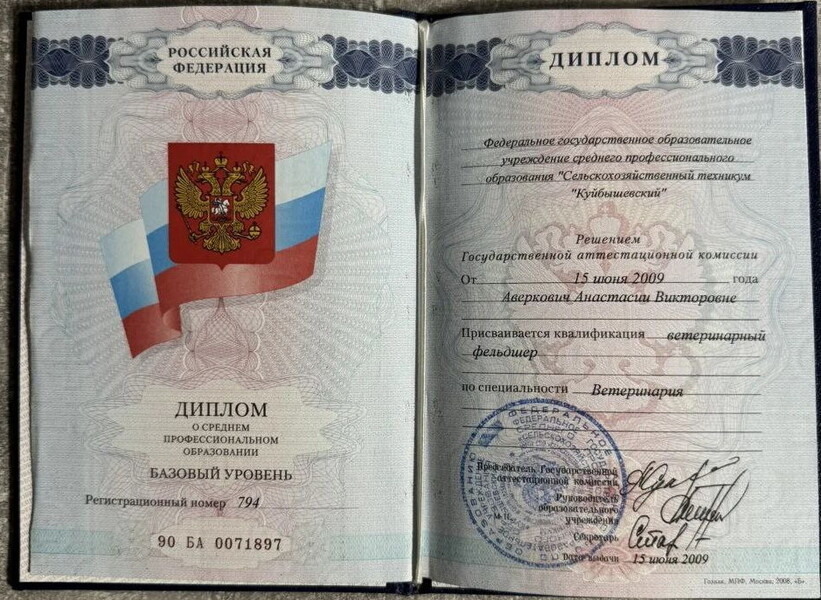 Анастасия Викторовна Аверкович