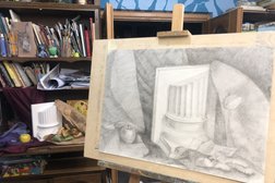 Студия искусств "Осторожно, окрашено!" Дарьи и Анастасии Бородиных, с рейтингом 4.8 - находится по адресу Москва, улица Твардовского, 12 к2 