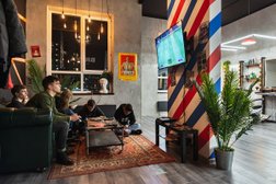 Барбершоп BRITVA, с рейтингом 4.9 - находится по адресу Московская область, Мытищи, улица Кадомцева, 2 