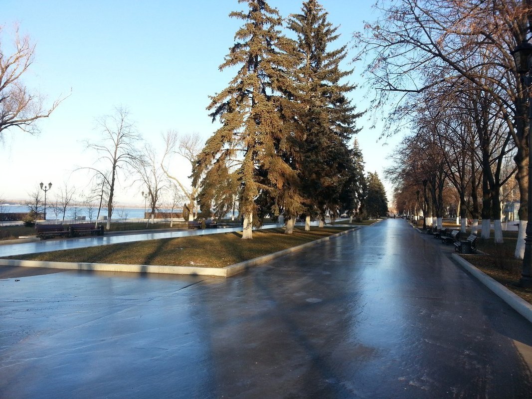 каток в самаре на набережной