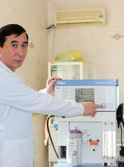 Реаниматолог, анестезиолог Ахылбек Шындалиевич Жайлибаев