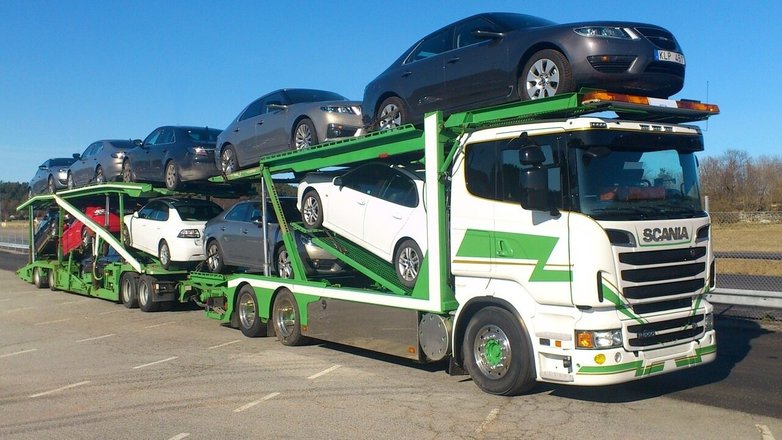 Перевозка автомобиля тандем трек Перевозка автомобиля тандем трек