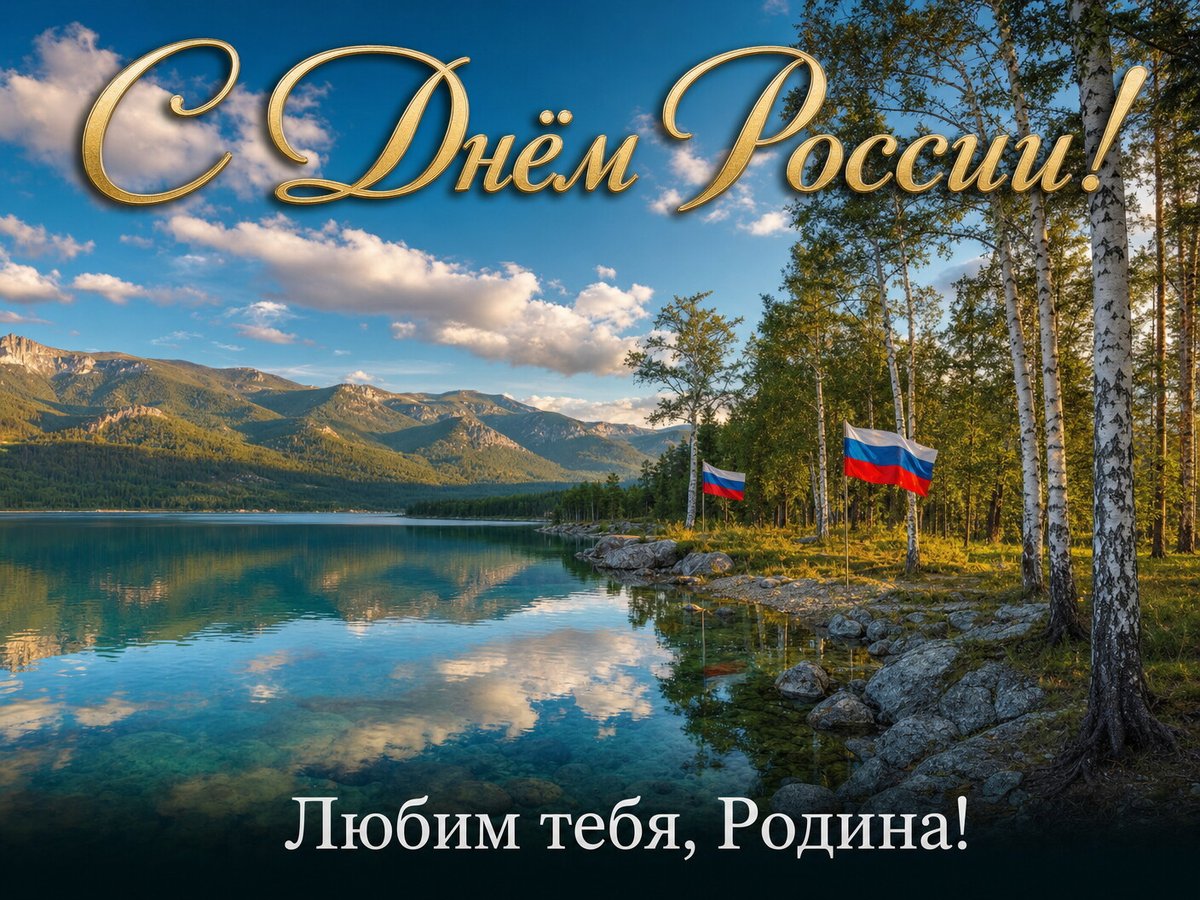 Картинка с Днём России