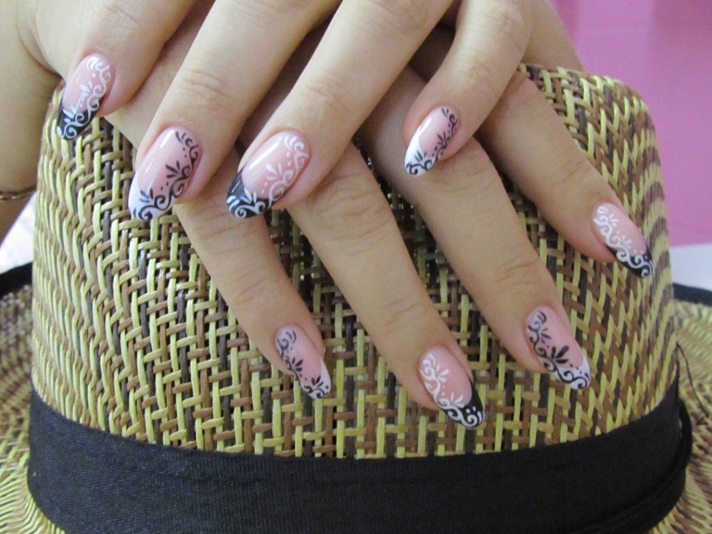 маникюр. френч воронеж. френч на молочной базе квадрат. салон френч воронеж. салон ноготки москва.