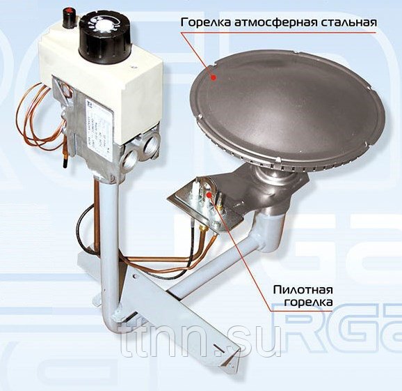 Как снять газовую горелку