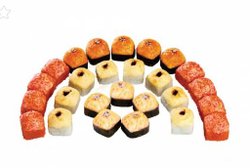 Магазин суши Суши Wok, с рейтингом 5 - находится по адресу Ростовская область, Аксай, улица Платова, 83г 