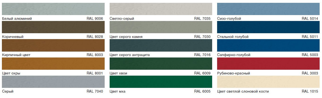 Ral 7024 сочетание с другими цветами