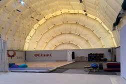 Спортивный центр Феникс, с рейтингом 4 - находится по адресу Московская область, городской округ Солнечногорск, деревня Рузино, микрорайон Кутузовский, жилой комплекс Новый Зеленоград, Кутузовское шоссе, с2 