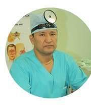 Отоларинголог Серик Бокойканович Амиров