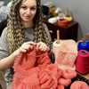 фото от пользователя Ирина Орлова в отзыве о школе вязания Свитер на Новослободской улице