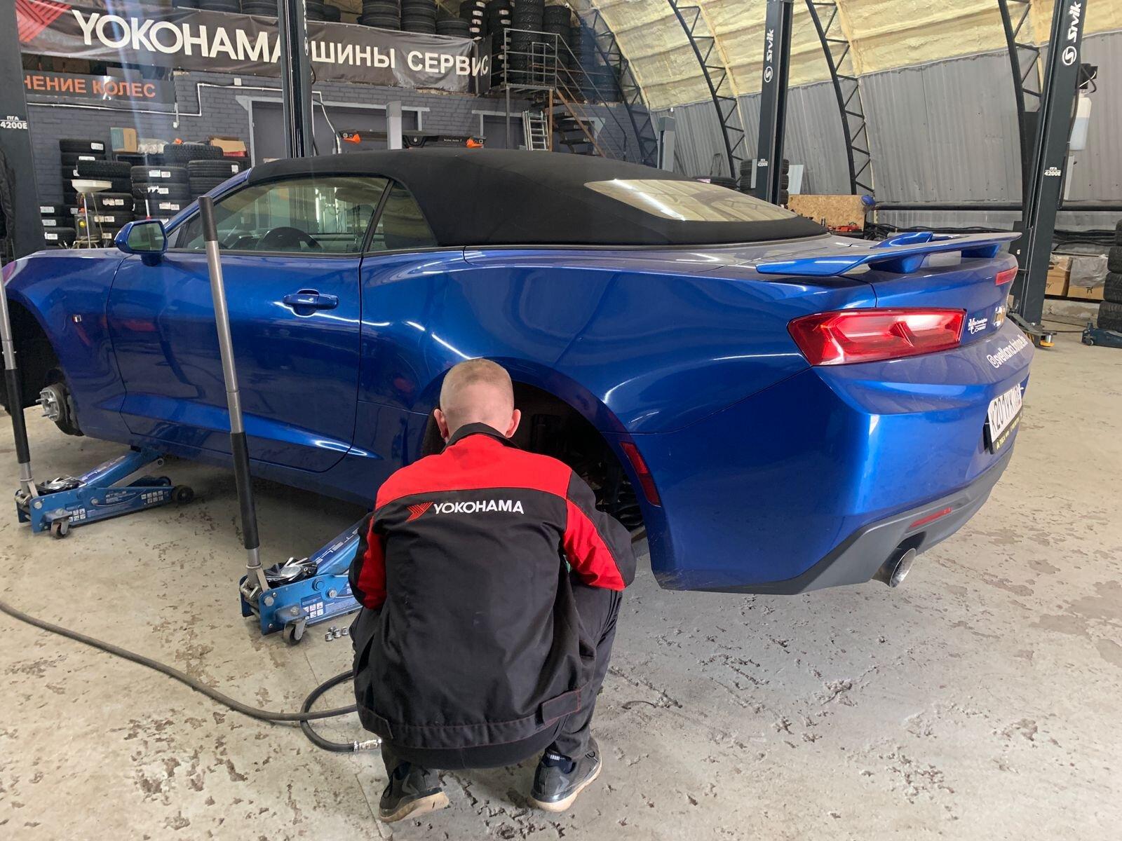 Yokohama, шинный центр и СТО на Придорожной аллее в Санкт-Петербурге ...