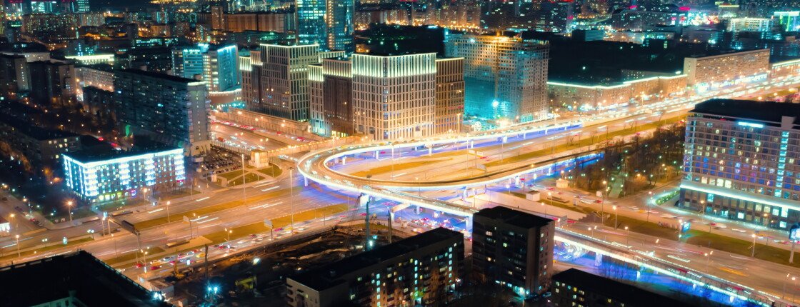 Красивые места для прогулок по ночной Москве