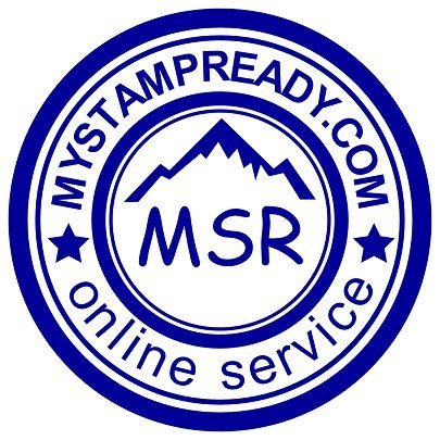 Генератор печати mystampready. Круглосуточно штамп.