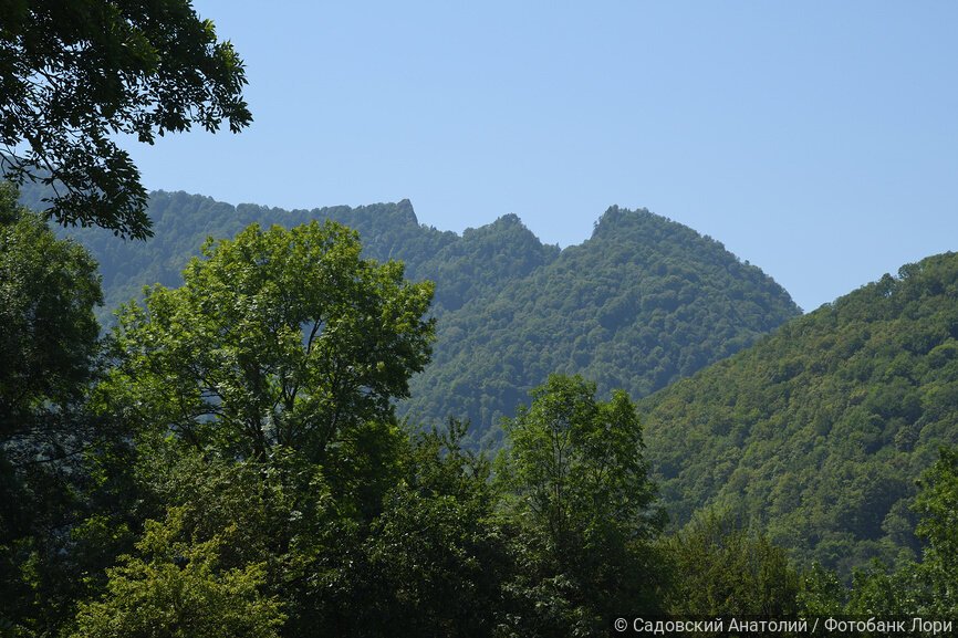 Гора Трезубец, село Хамышки, Республика Адыгея, Россия