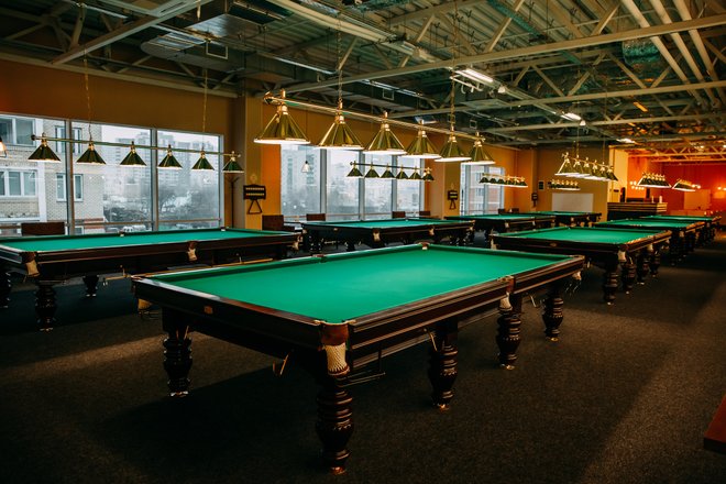 billiard hall