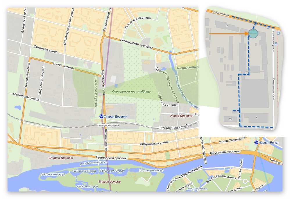 Метро старая деревня санкт петербург карта метро