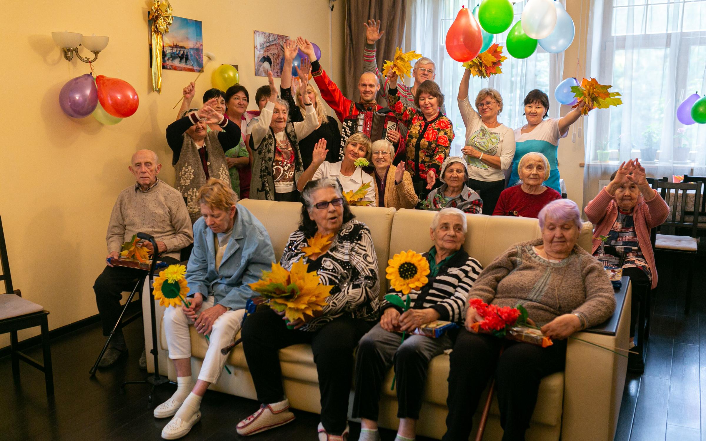 Пансионат для престарелых людей Москва