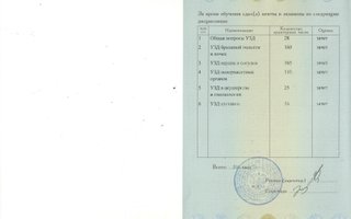 сертификат/документ врача Екатерины Андреевны Весенко