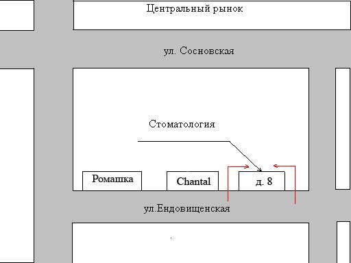 Ендовищенская 31 курск стоматология карта