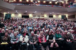 Концертный зал Меридиан, с рейтингом 4.4 - находится по адресу Москва, Профсоюзная улица, 61 