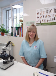 Главный ветеринарный врач, ветеринар Евгения Николаевна Русинова