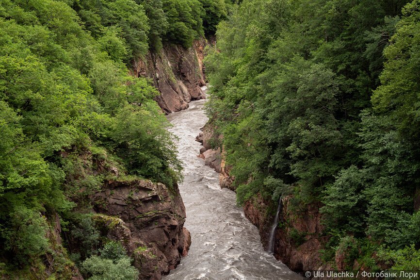 Гранитный каньон реки Белой, Республика Адыгея