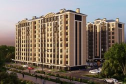 Офис продаж ЖК ПОРТРЕТ, с рейтингом 4.8 - находится по адресу Республика Адыгея, пгт Яблоновский, Луговая улица, 7а лит1 