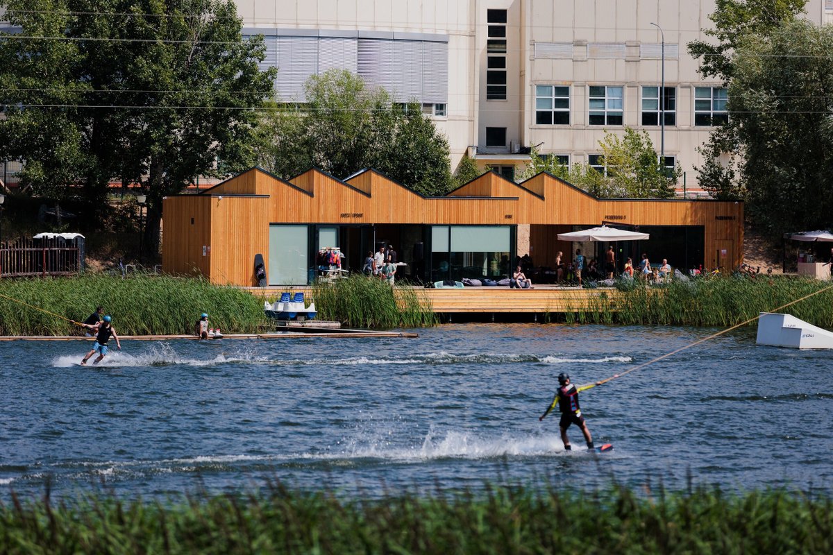 фотография Вейк-парка Ra Wakepark на Мещерском озере