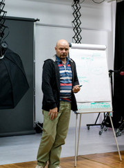 Преподаватель актёрского мастерства Виталий Витальевич Давыдов