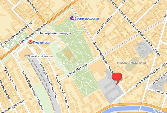 Карта санкт петербурга владимирский проспект