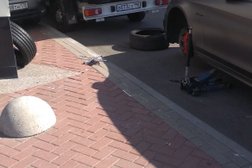 Шиномонтаж ШиноТех, с рейтингом 5 - находится по адресу Санкт-Петербург, Афонская, 2 лит Б 