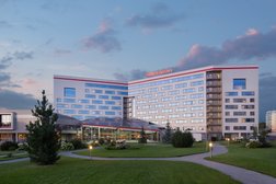 Отель Sheraton Skypoint Luxe, с рейтингом 3.6 - находится по адресу Москва, Международное шоссе, 28Б ст5 