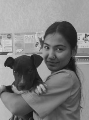 Ветеринар Ару Жанабаевна Орналиева